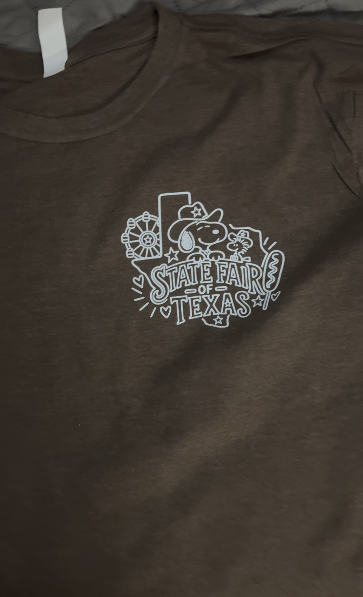 Texas Fair Beagle Doodle Tee | State Fair Inspired Front + Back Graphic