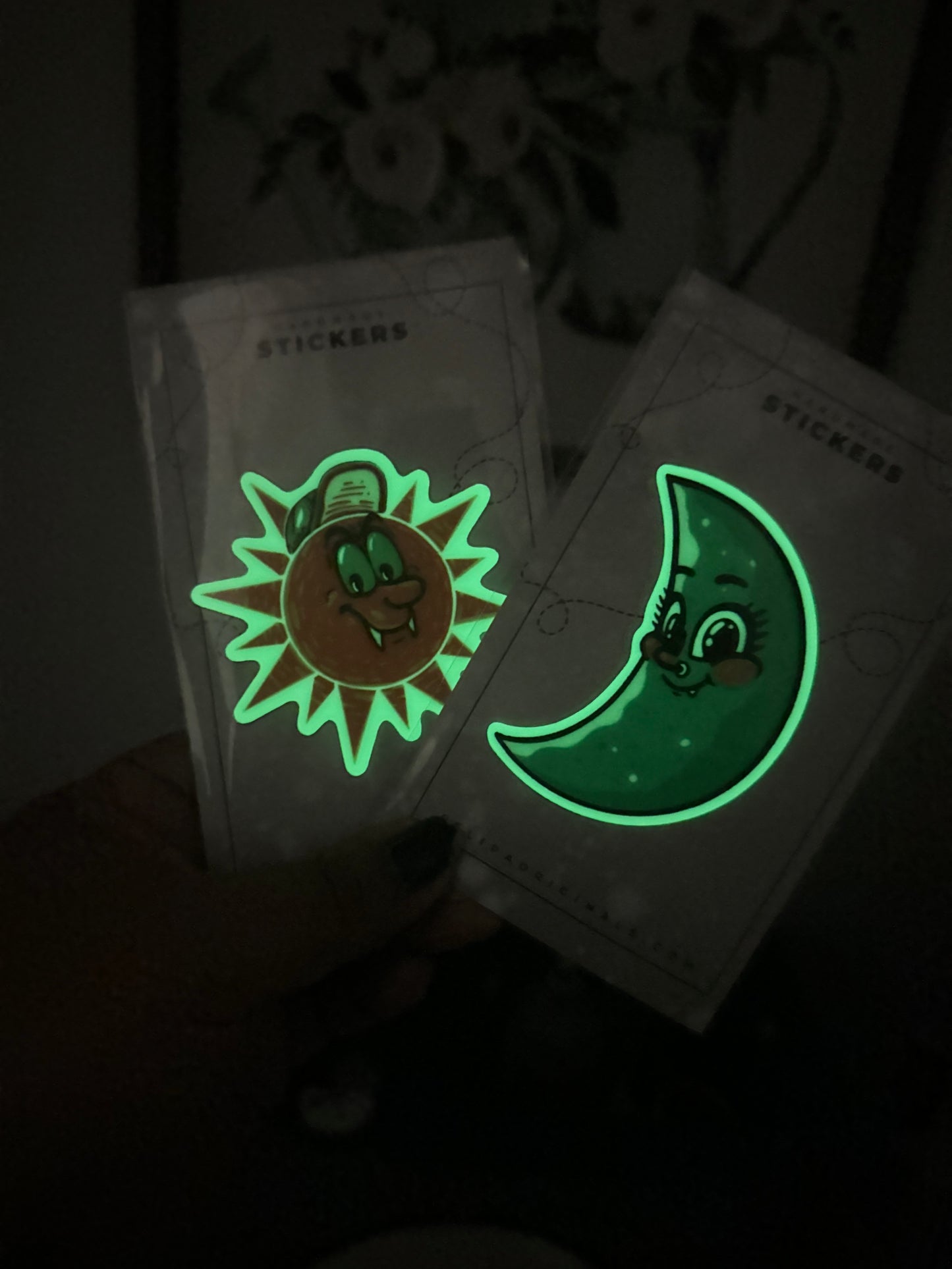 Feid Ferxxo Inspired Luna Glow-in-the-Dark Sticker